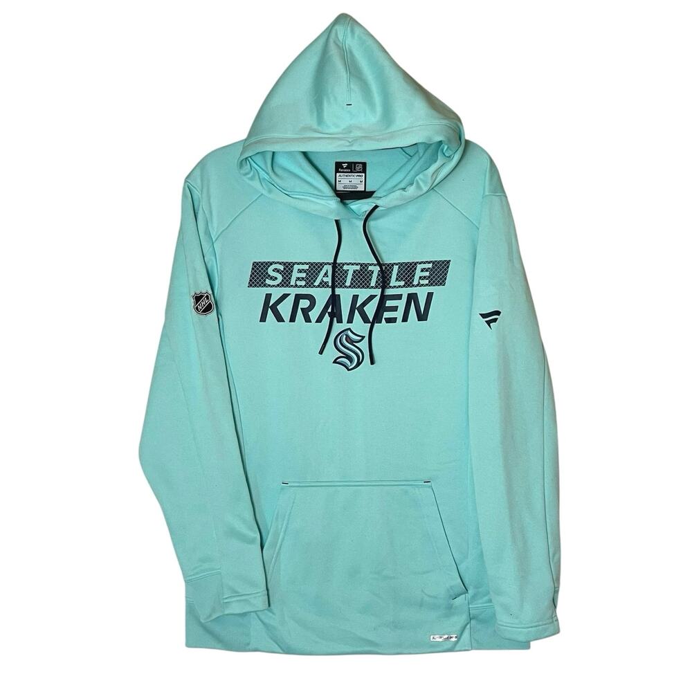Fanatics Authentic Pro Rink Seattle Kraken NHL Sweatshirt Size M Hockey